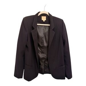 Silence + Noise Classic Black Blazer